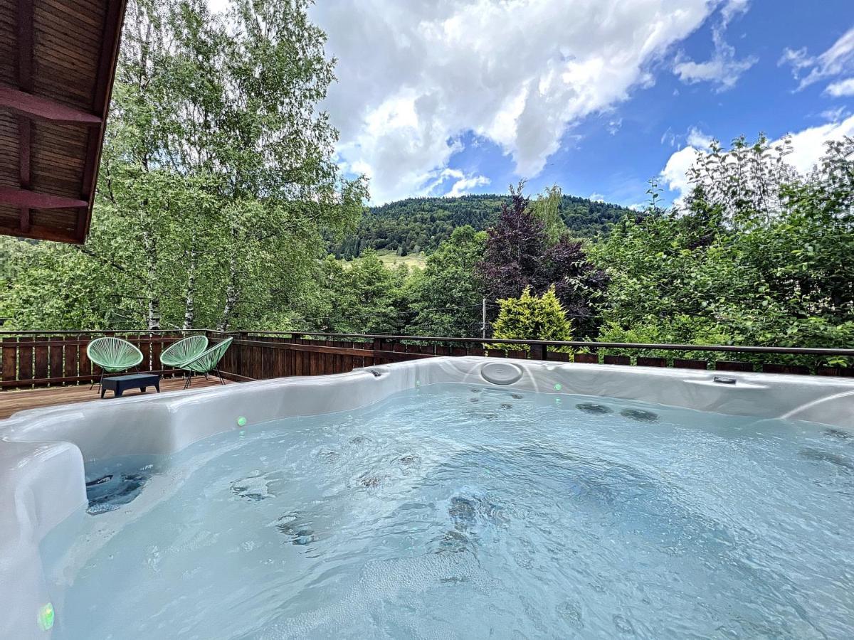 Les Cimes Blanches Cledicihome Chalet 10 Pers Spa & Grand Terrain 4 Minutes Des Pistes La Bresse Dış mekan fotoğraf